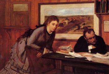 Edgar Degas : Sulking
